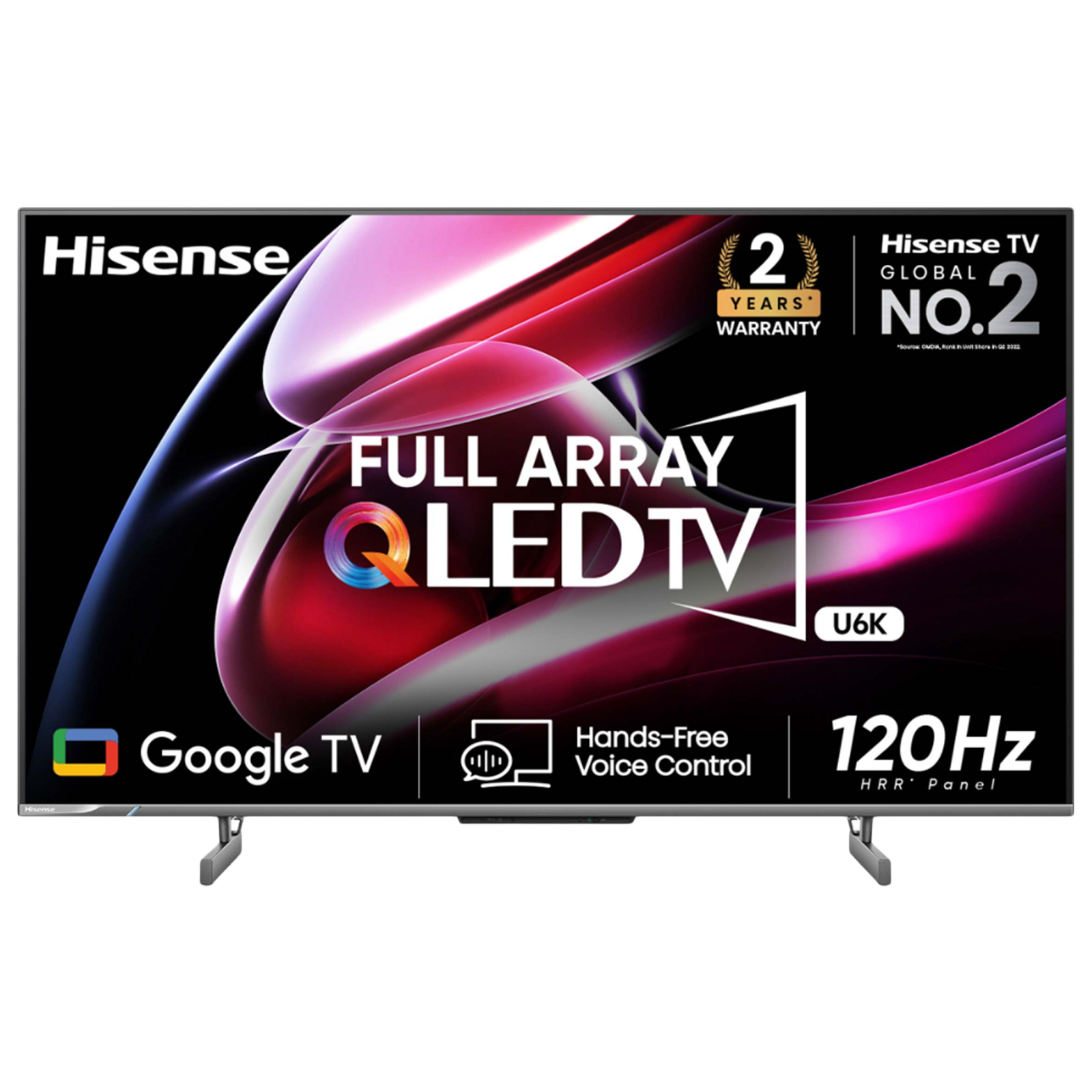 Buy Hisense U6K 139 cm (55 inch) QLED 4K Ultra HD Google TV with Dolby